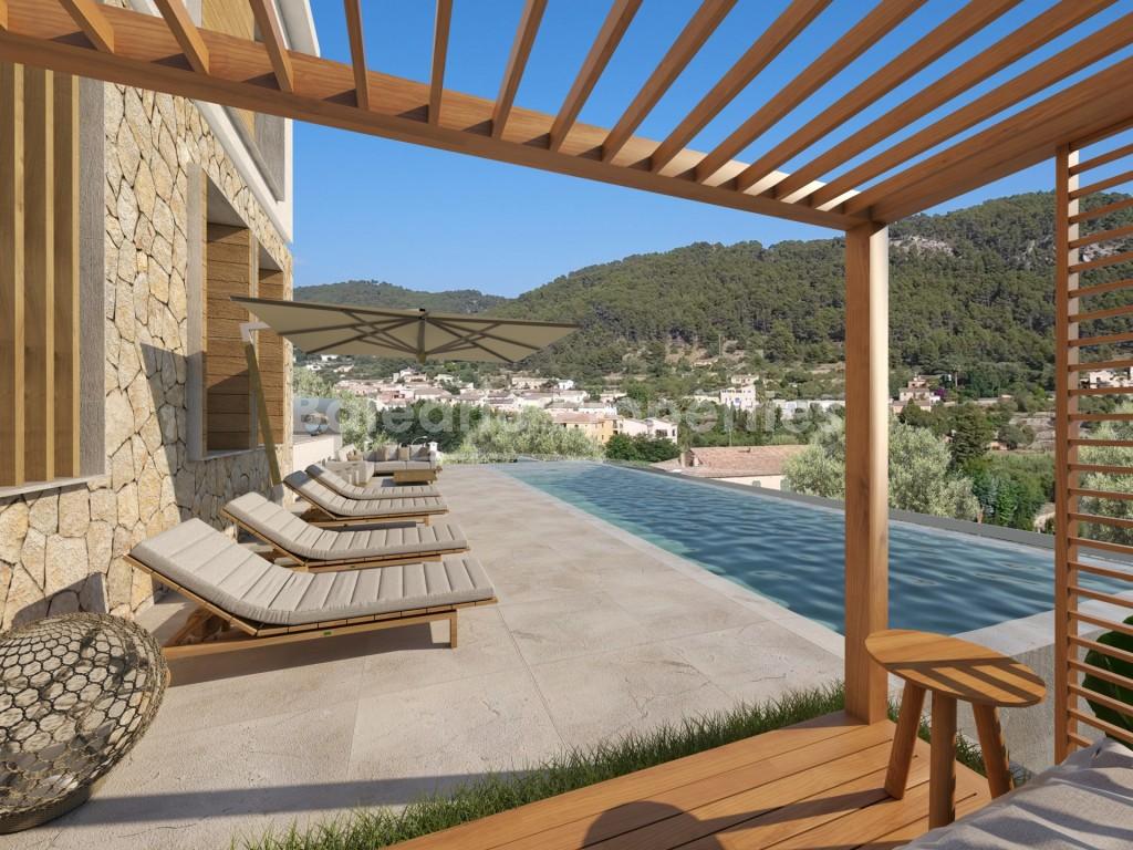 Newly constructed luxury villa for sale on the outskirts of S´Arraco, Mallorca