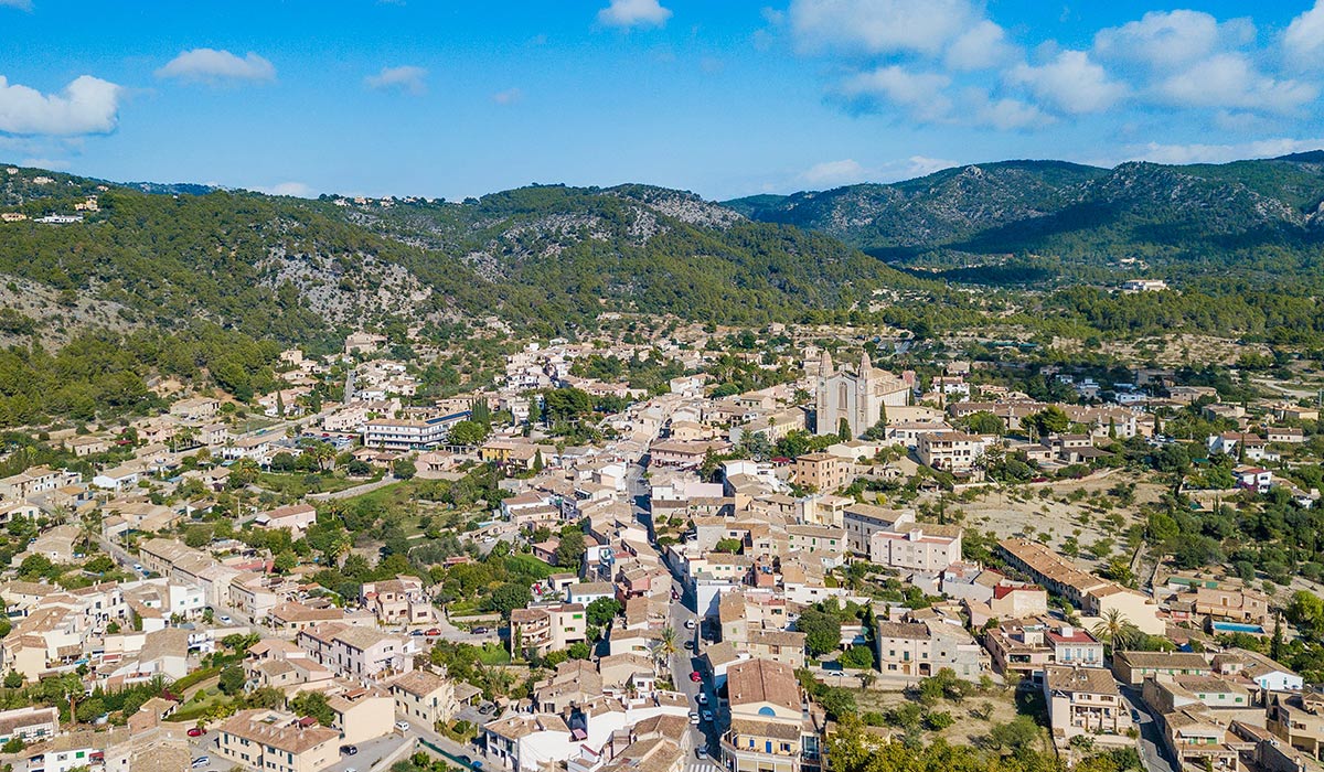 Historic centre of Calvià Vila, Mallorca – traditional architecture and authentic village charm