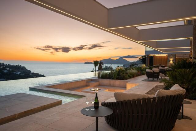 Iconic sea view villa for sale in Puerto Andratx, Southwest Mallorca